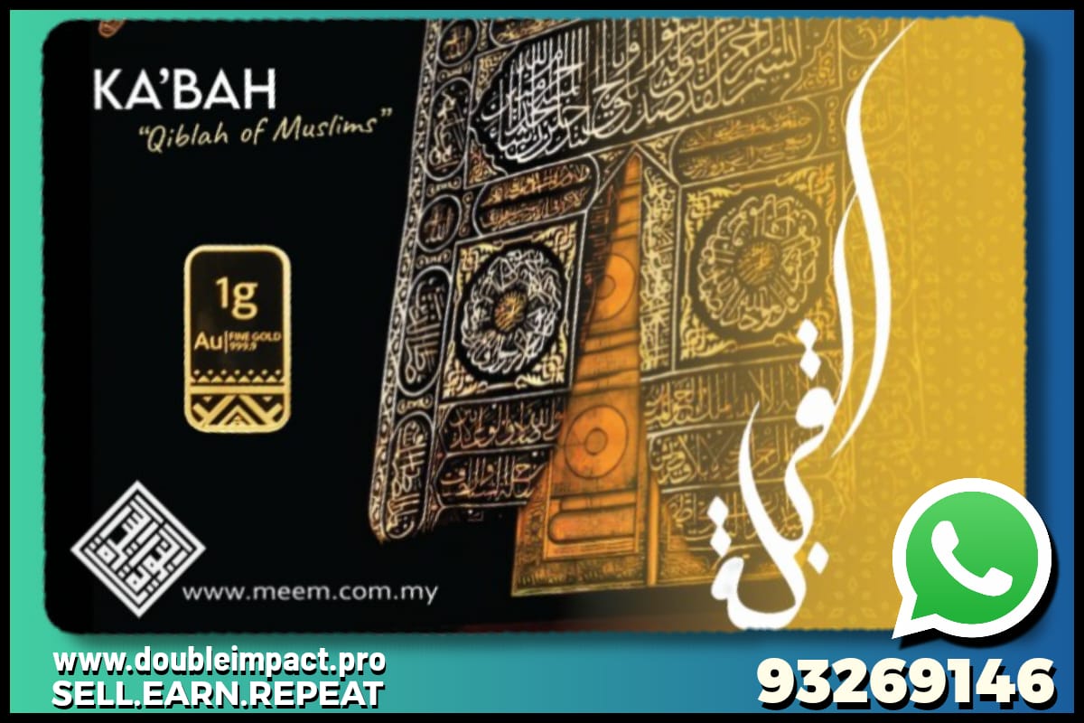 1 GRAM GOLDBAR KAABAH1